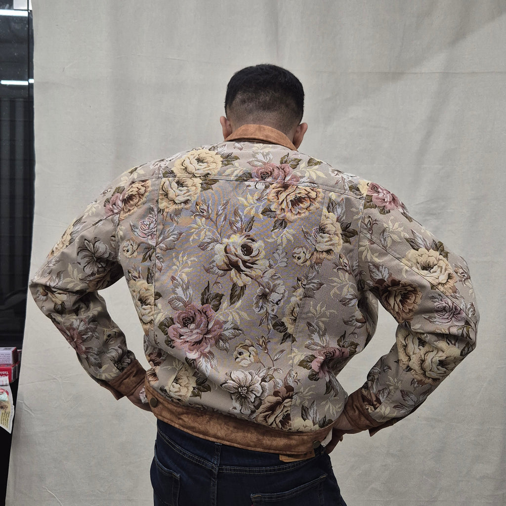 Desert Floral Trucker Jacket