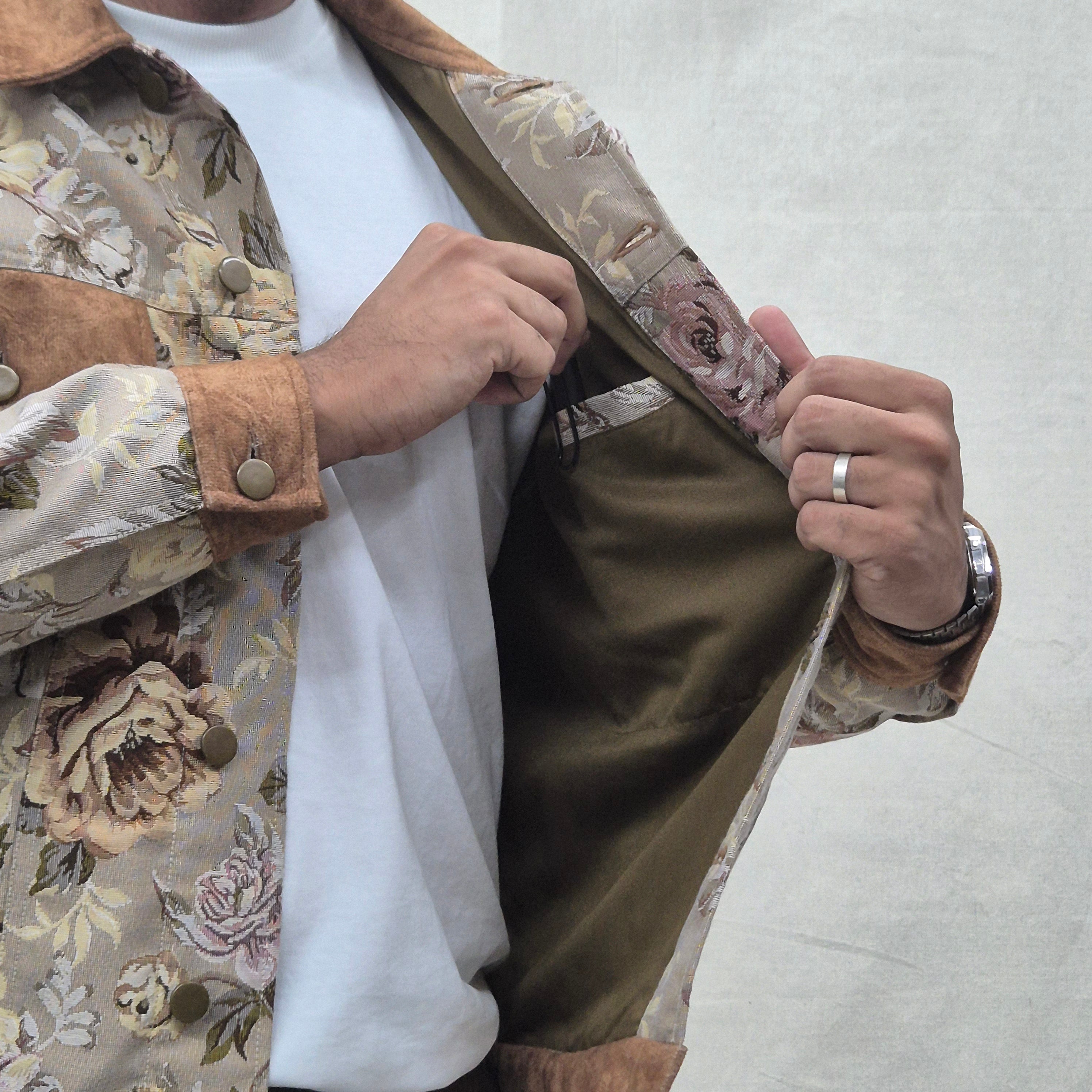 Desert Floral Trucker Jacket