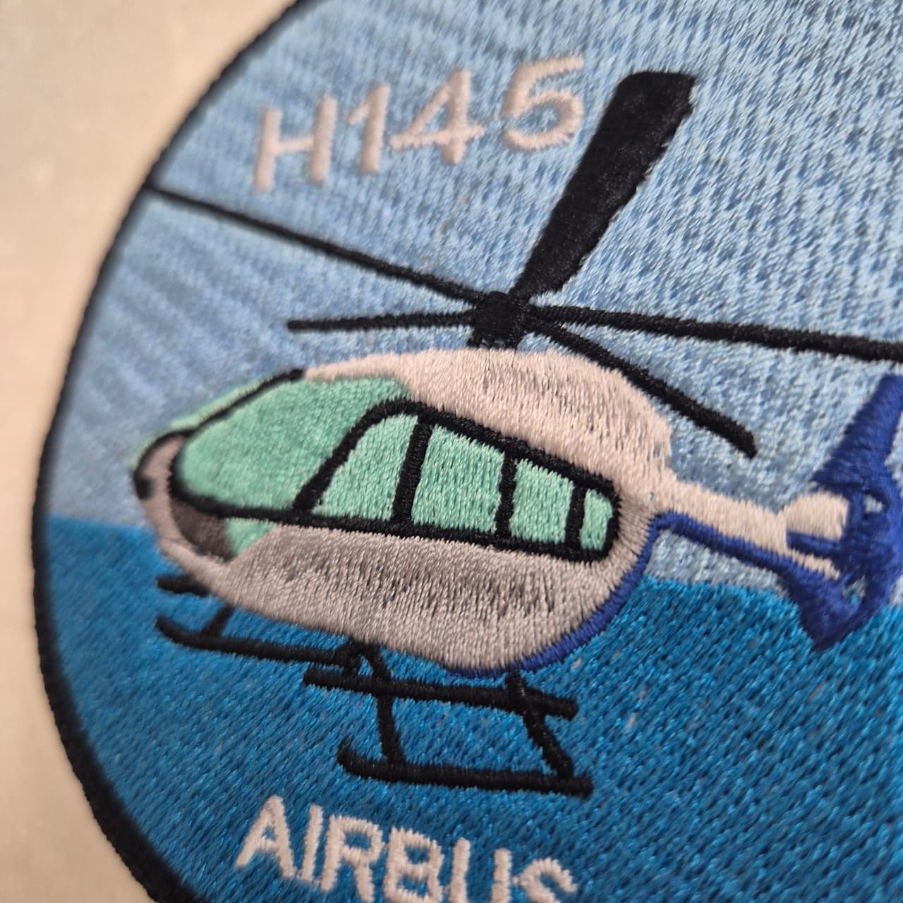Airbus H145 Embroidered Patch