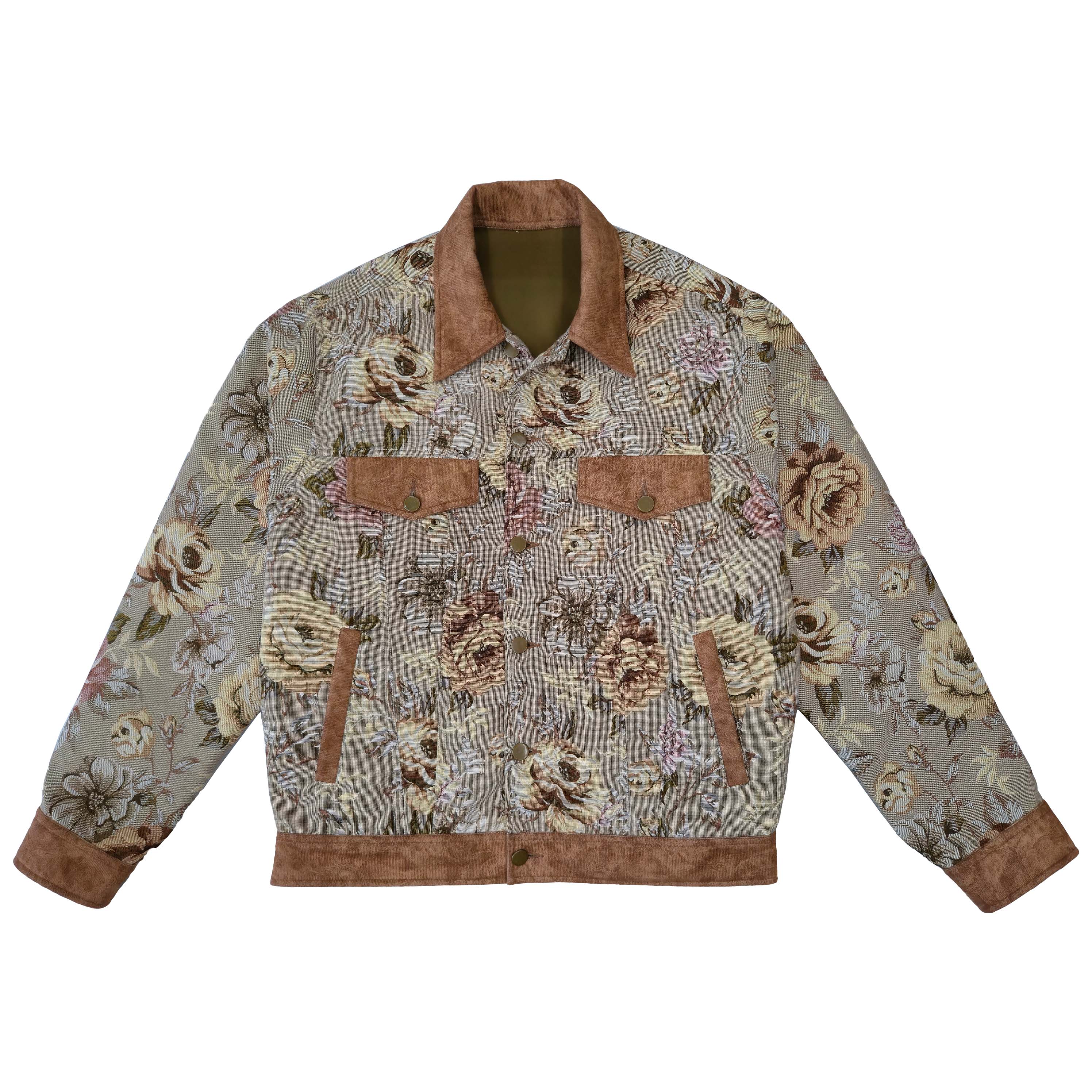 Desert Floral Trucker Jacket