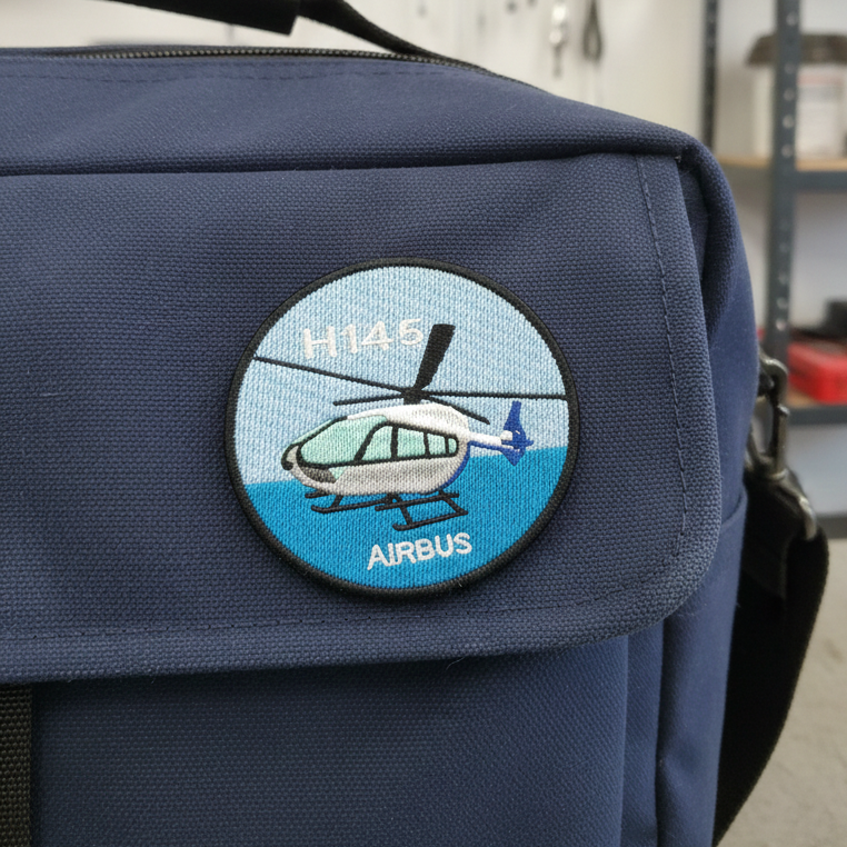 Airbus H145 Embroidered Patch
